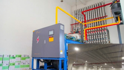 蘇中農貿市場10000m³儲藏庫，儲藏溫度-18°C